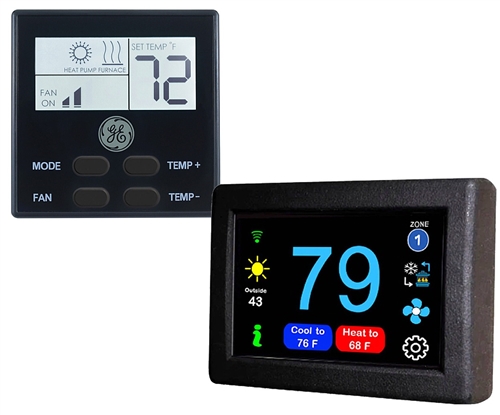 Micro-Air ASY-347-X01 EasyTouch 347 RV Touchscreen Thermostat With Bluetooth, Black Questions & Answers