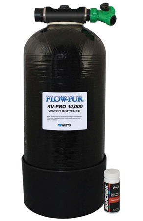 FlowPur M7002 RV Pro 10,000 Portable Water Softener, regeneration only lasts 4 days, wondering why