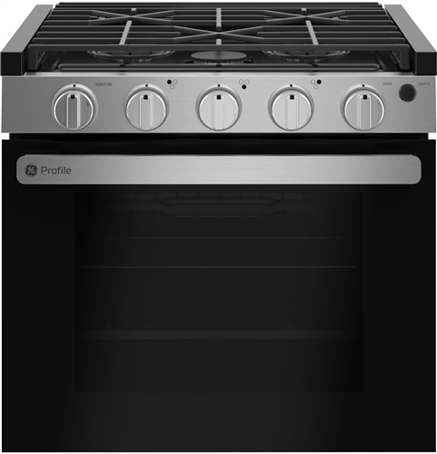 GE Profile 21'' Drop-In RV Gas Range Oven, Stainless Steel/Black Matte Questions & Answers