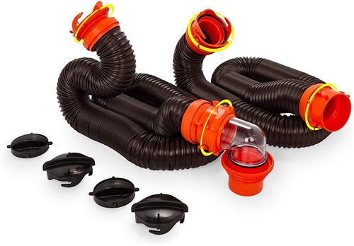 Camco RhinoFLEX 20' Complete RV Sewer Hose Kit - The Most Reliable Connection for Worry-Free Camping Questions & Answers