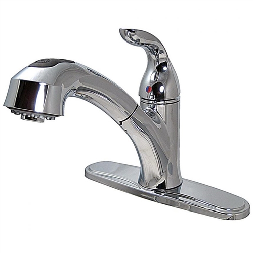 Phoenix PF231341 Single Handle Pull Out Hybrid Kitchen Faucet, Chrome Questions & Answers