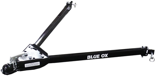 What's the maximum height of the BX7322 Blue Ox Class III Adventurer Tow Bar?