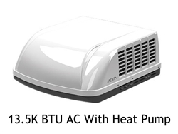 Does Advent Air AC unit need to have 12 vdc supplied to it? I want to put it on a trailer with no battery, only 120VAC