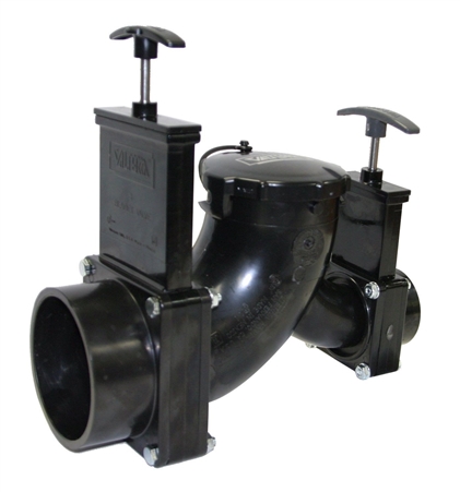 Do both valves rotate independently from each on this Waste Valve Assembly