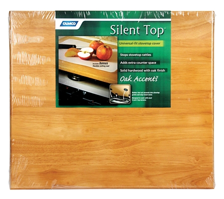 Camco 43521 Oak Accents Universal Silent Top Stovetop Cover Questions & Answers