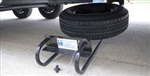 Do you have a like spare tire carrier product that will work on our Winnebago Micro Minnie trailer?