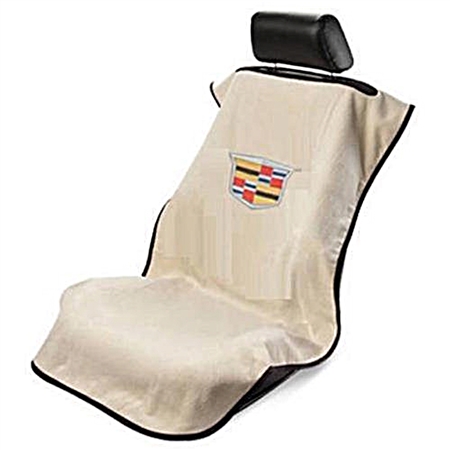 Seat Armour SA100CADT Seat Towel with Cadillac Logo - Tan Questions & Answers