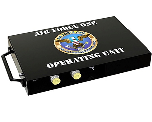 Does the Air Force One system provide a charge to the vehicle battery, similar to the Roadmaster Invisibrake?