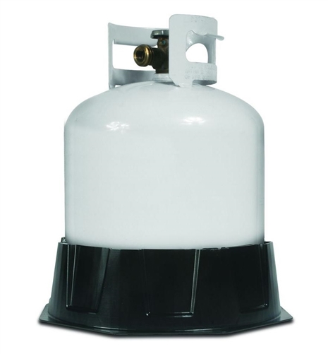Will this 57236 stabilizing base fit a normal 15 lb propane tank for a BBQ grill? 