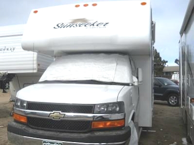 We just purchased a 2020 Coachmen Freelander 24FS Chevy.  Will this windshield cover fit it?  How much to ship?