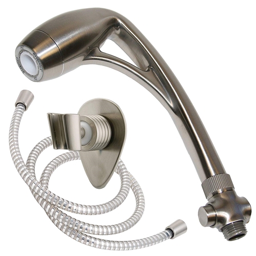 Is the hose on the Oxygenics body spa stainless steel?