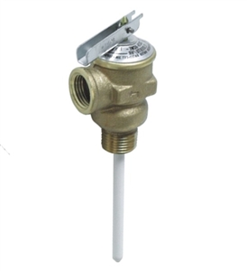 What is the overall length of the 1/2 inch type 2 Male threads on the 10421 relief valve?