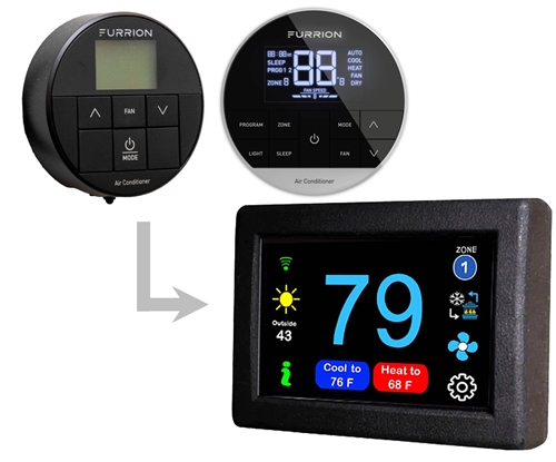 Micro-Air ASY-353-X01 EasyTouch RV 353 Touchscreen Thermostat With Bluetooth - Black Questions & Answers