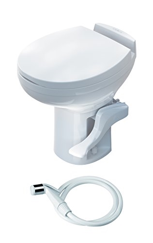 Thetford 42173 Aqua Magic Residence High Profile Toilet With Hand Sprayer, White Questions & Answers