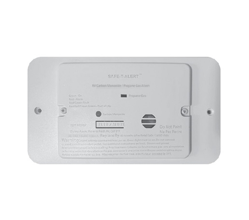 Safe-T-Alert 70 Series Dual CO/LP RV Gas Alarm - White Questions & Answers