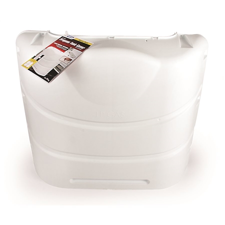 Camco 40542 Heavy Duty RV Propane Tank Cover - Polar White - 30 Lbs Questions & Answers