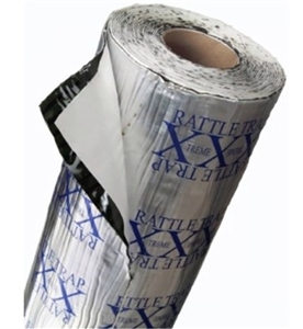 Is the FatMat RattleTrap adhesive strong enough to hold the mat upside down, such as stuck to the underside of the doghouse cover?