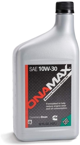 Onan A063E183 OnaMax Oil SAE 10W-30 For Gasoline/LP Generator Engines Questions & Answers