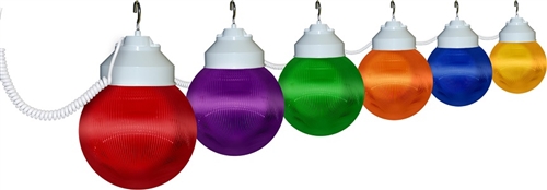 Polymer Products 16-61-00523 Multi-Color Globe String Lights - Set of 6 Questions & Answers
