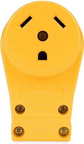 Camco 55343 Power Grip Replacement Receptacle - 30 Amp Female Questions & Answers