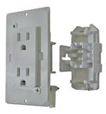 What are some comparable higher end products to the ODYSSEY GROUP WDR15WT White Receptacle?