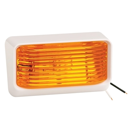 Bargman 34-78-516 Ash White Porch Light With Amber Lens Questions & Answers