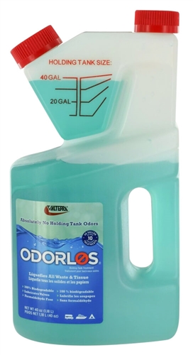Can you use Odorlos in a holding tank that has had formaldehyde products in the tank prior to this use?