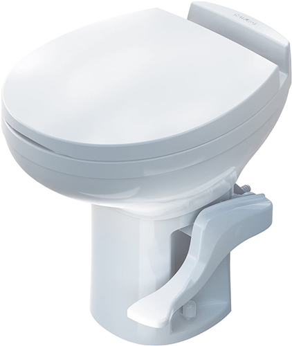 Is this Thetford RV toilet porcelain?