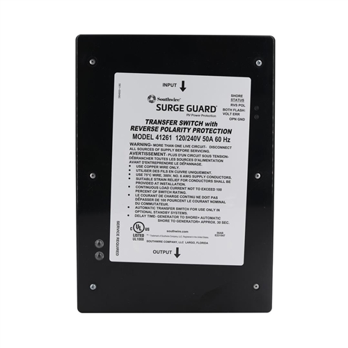 Surge Guard 50 Amp Automatic RV Transfer Switch Questions & Answers
