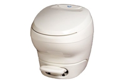 What is the weight rated at for the Thetford Bravura toilet?