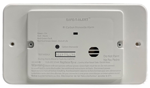 Safe-T-Alert 62-542-WT-TR Carbon Monoxide Alarm Flush Mount Questions & Answers