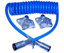 Blue Ox BX8861 4 Way Round To 4 Way Round Plugs With 6' Coiled Electrical Cable - Includes Sockets Questions & Answers