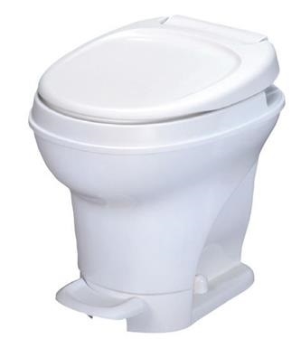 Thetford 31671 White Aqua-Magic V Foot Flush High Profile RV Toilet Questions & Answers