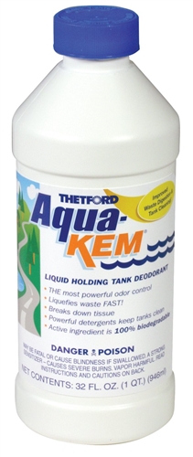 Thetford 09852 Aqua-Kem Liquid Holding Tank Deodorant - 32 Oz Questions & Answers