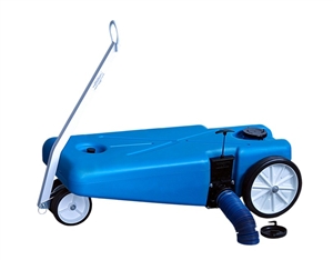 Does the 16 gallon portable tank come with the pneumatic wheels?