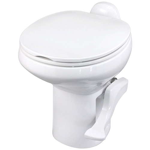 Thetford 42058 Aqua Magic Style II High Profile China RV Toilet Without Water Saver - White Questions & Answers