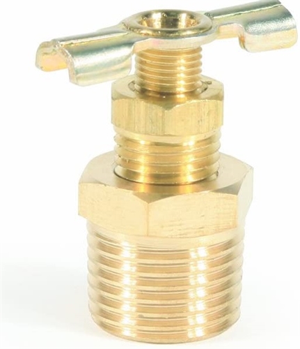 Camco 11703 RV Water Heater Drain Valve - 1/2'' Questions & Answers