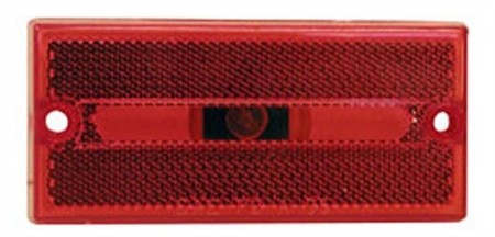 Peterson Rectangular Clearance/Side Marker Light, 3.88'' x 1.8'', Red Questions & Answers