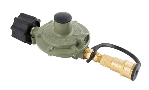 What size tip is the female quick connect? for the Marshall Excelsior MEGR23025QDP Propane Tank Adapter With Regula