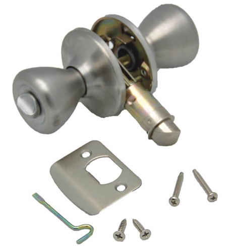 AP Products 013-202-SS Privacy Knob Lock Set - Stainless Steel Questions & Answers