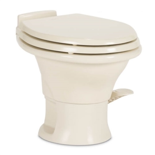 Dometic 302311683 Ceramic 13-3/4'' Low Profile RV Toilet - 311 Series without Hand Sprayer - Bone Questions & Answers