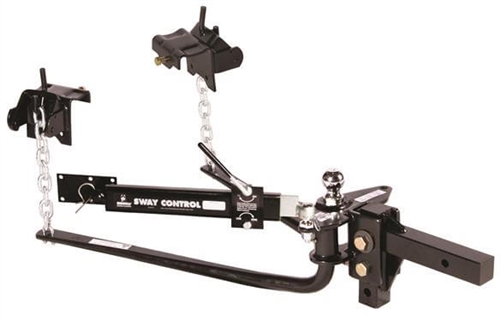 Can you back up with the Husky Towing 30849 Round Bar Weight Distribution Hitch With 2-5/16" Ball - 1200 Lbs?