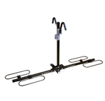 Will this 64650 hitch bike rack work with the spare tire mounted on rear of Class C Winnebago RV ?