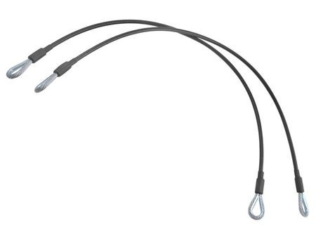 How long are the BX88207 Safety Cables?