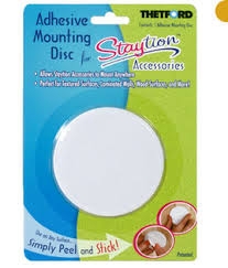 What diameter suction cup will this disc accommodate and is it suitable for suction mounted grab bar in shower?