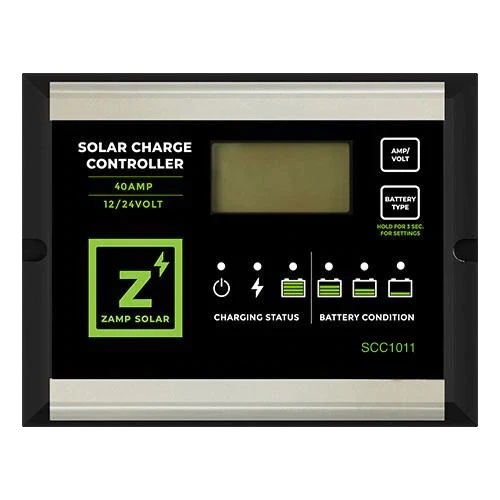 Zamp Solar SCC1011 5 Stage Digital Deluxe Solar Charge Controller - 40 Amp Questions & Answers