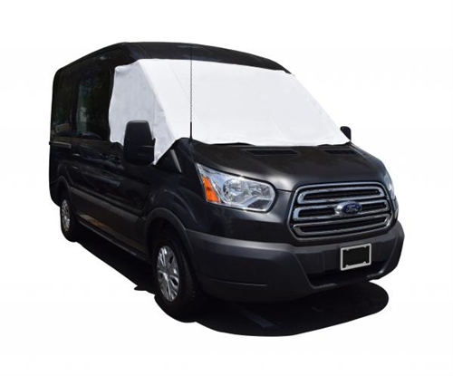 Do you have a cover for 2016 transit 250 high top cargo van? Will it cover the cowel well at bottom of widshield