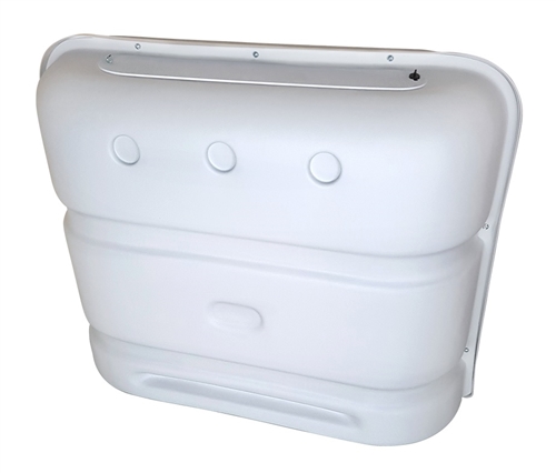 Icon 00386 Deluxe Propane Tank Cover For Dual 20/30 Lb. LPG Tanks - Polar White Questions & Answers