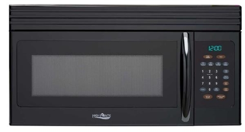 Does the High Pointe EM044KIW-B microwave have a light underneath to light up the range?