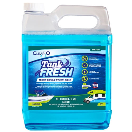 Does Clear2O Tank Fresh disinfect as well as clean your fresh water tank?